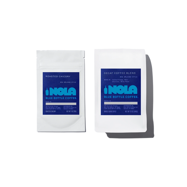 Decaf New Orleans-Style Coffee and Roasted Chicory Kit